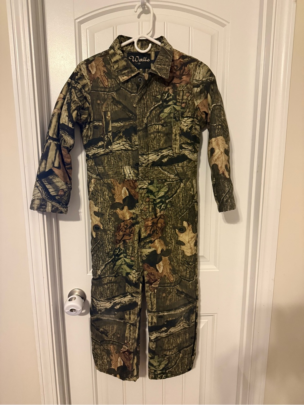 Walls Green and Brown Camo One-Piece Coverall